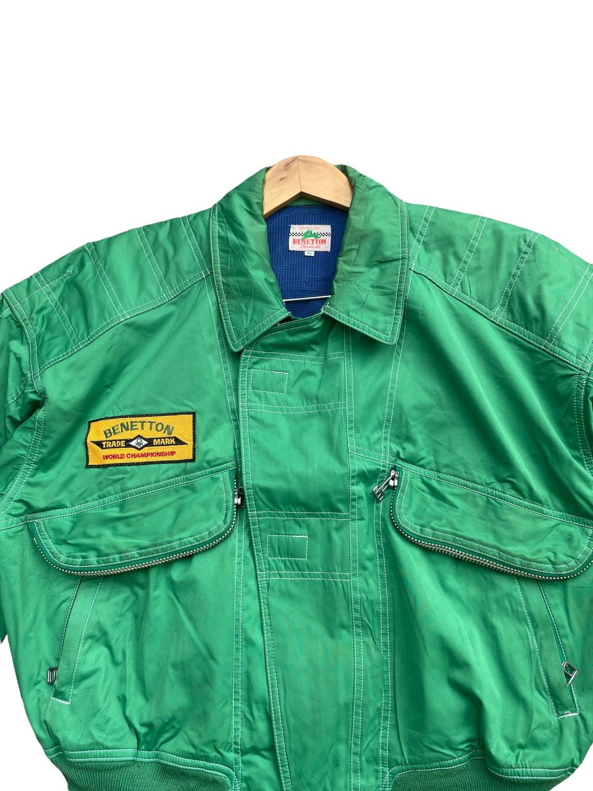 Benetton Vintage Benetton Formula Jacket Size US XL / EU 56 / 4 - 5 Thumbnail