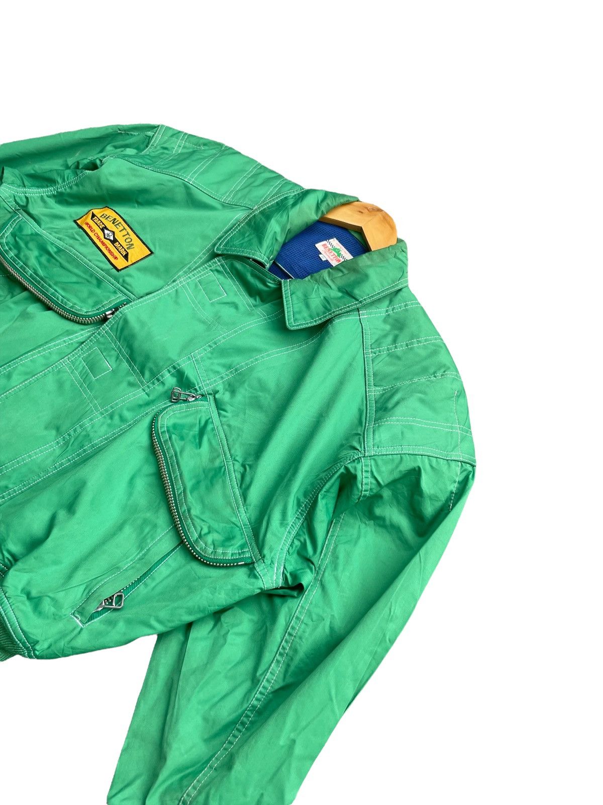 Benetton Vintage Benetton Formula Jacket Size US XL / EU 56 / 4 - 4 Thumbnail