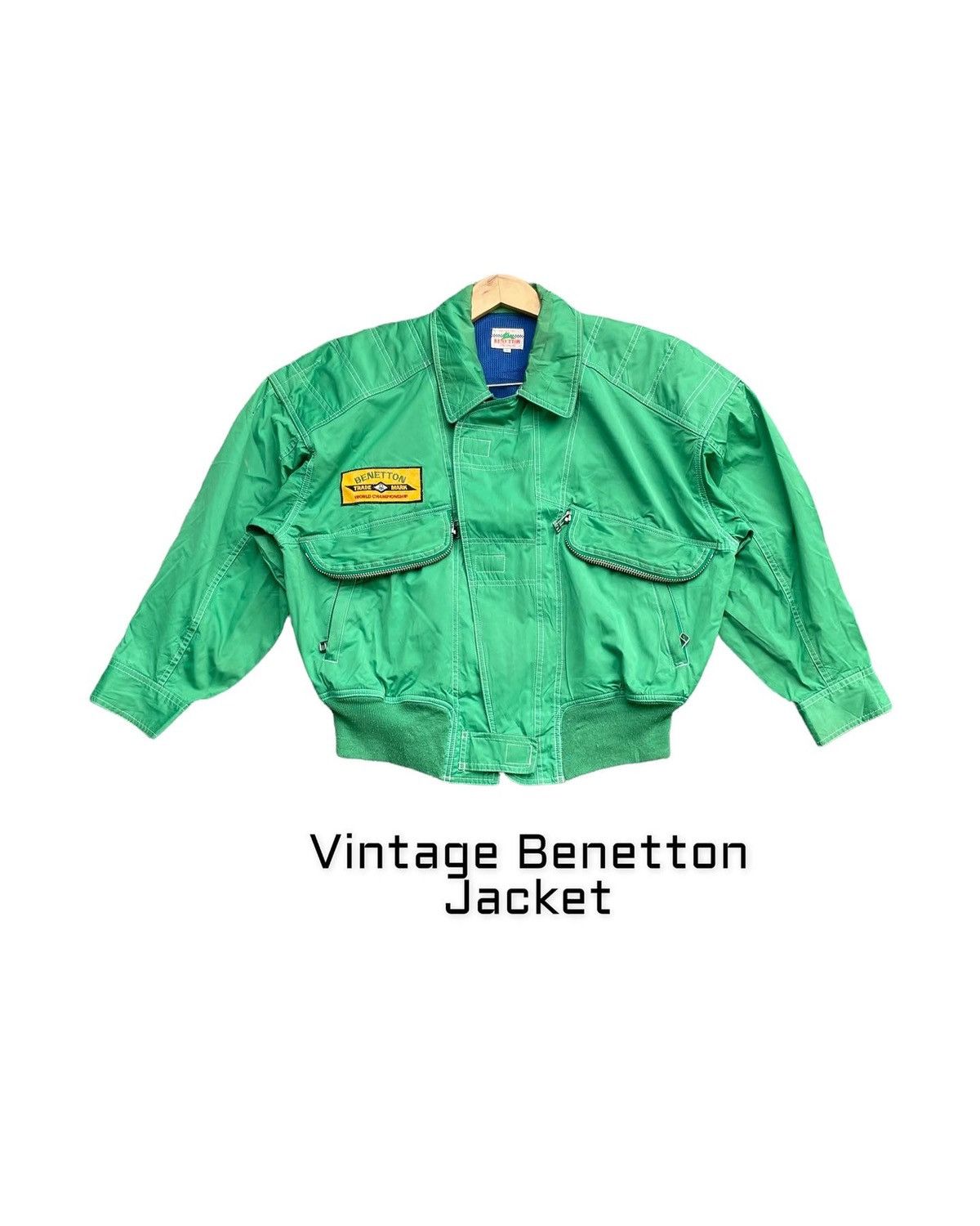 Benetton Vintage Benetton Formula Jacket Size US XL / EU 56 / 4 - 1 Thumbnail