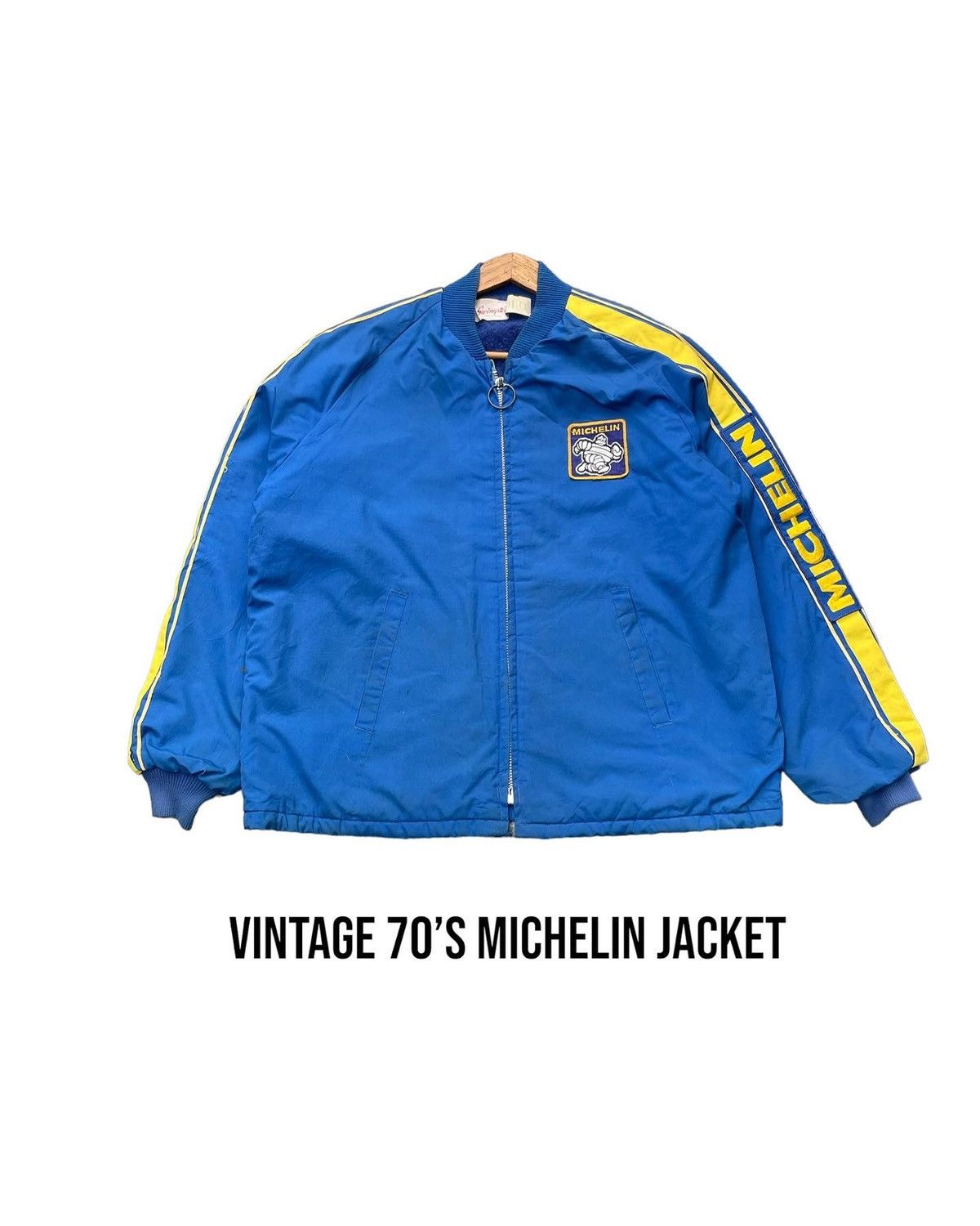 Vintage Vintage 70’s Michelin Work Jacket Size US L / EU 52-54 / 3 - 1 Thumbnail