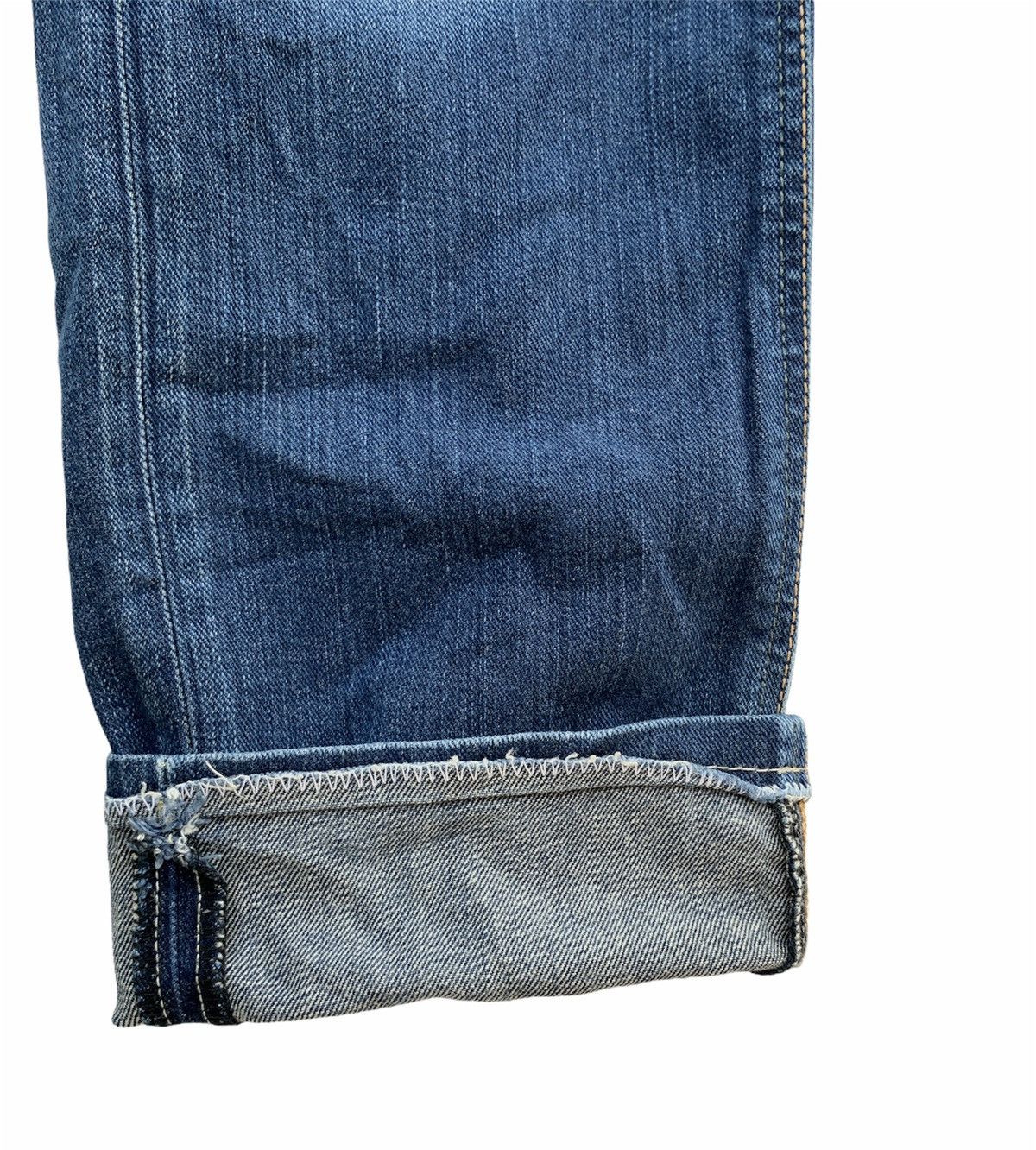 Lee × Vintage Vintage Lee 101 Aging Faded Wash Denim Size US 34 / EU 50 - 9 Thumbnail