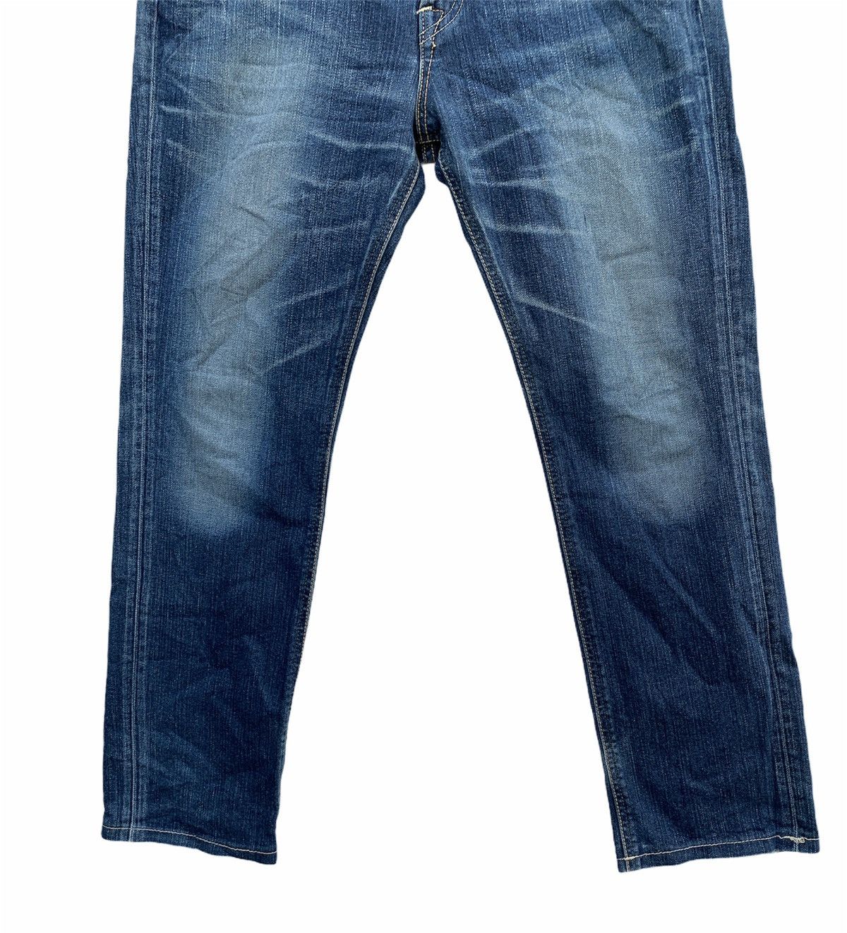 Lee × Vintage Vintage Lee 101 Aging Faded Wash Denim Size US 34 / EU 50 - 4 Thumbnail