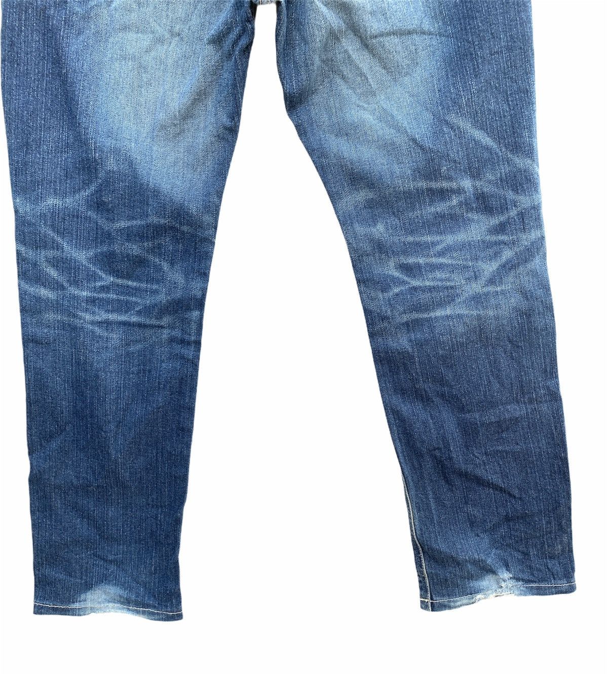 Lee × Vintage Vintage Lee 101 Aging Faded Wash Denim Size US 34 / EU 50 - 11 Thumbnail