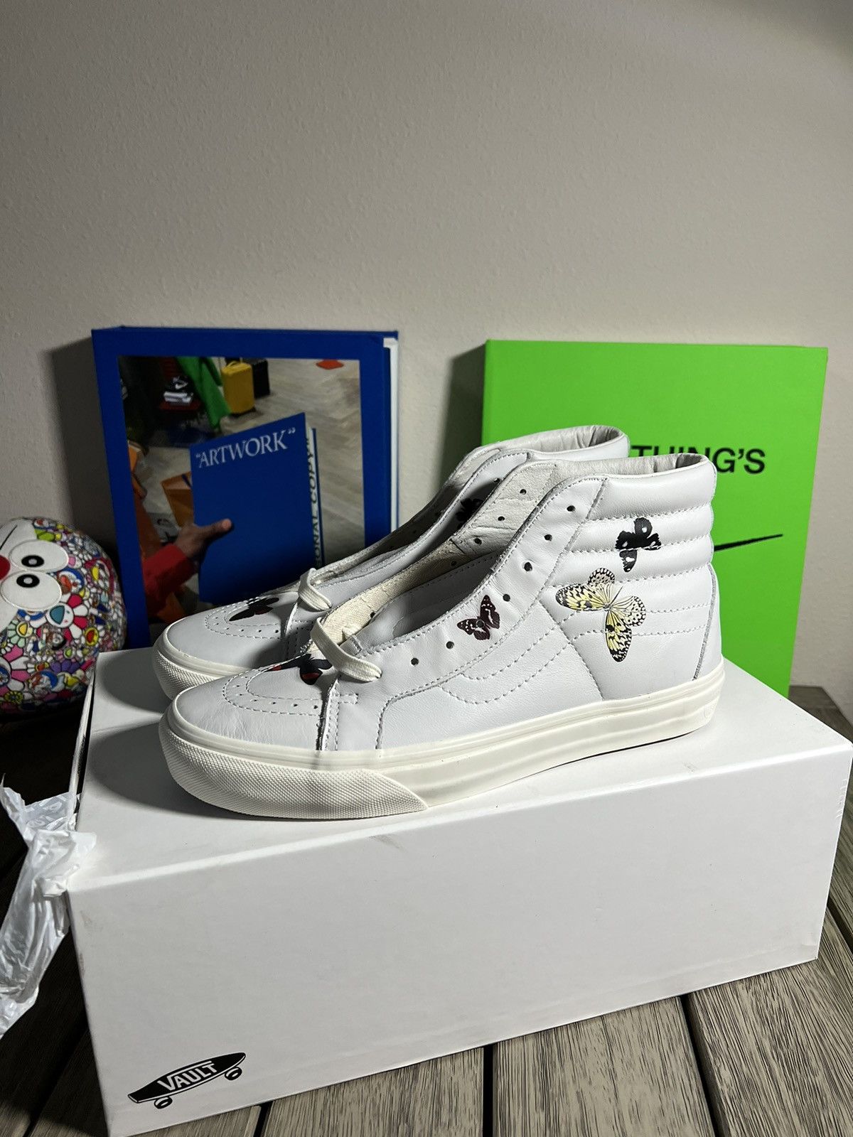 Damien Hirst Vans Damien Hirst Butterfly Van High Top Size US 9 / EU 42 - 1 Thumbnail