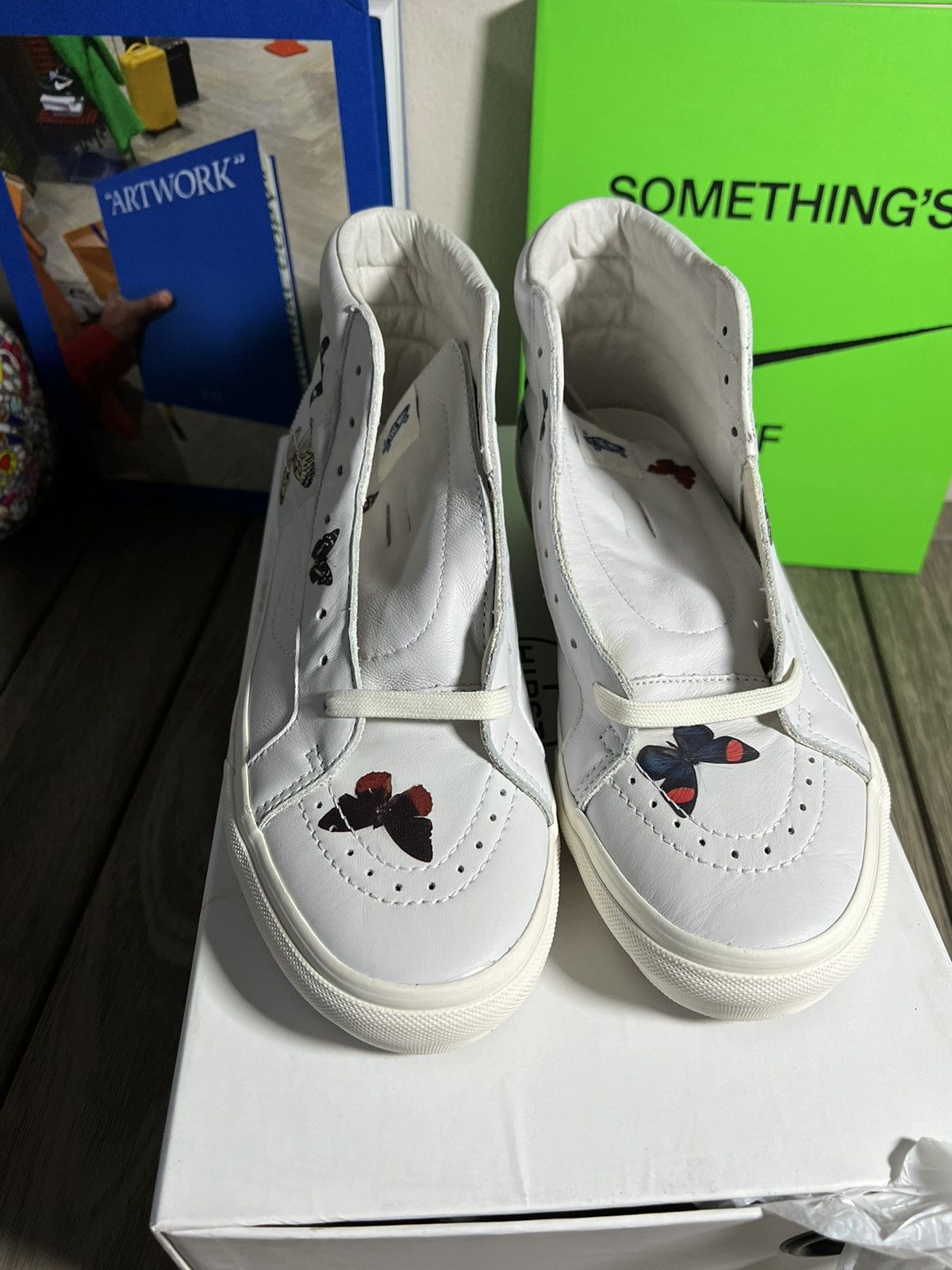 Damien Hirst Vans Damien Hirst Butterfly Van High Top Size US 9 / EU 42 - 3 Thumbnail