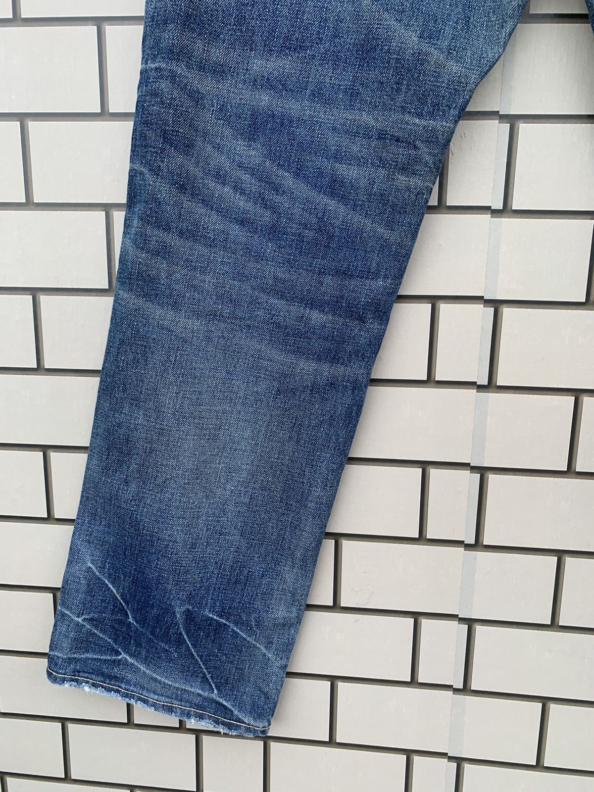 Gap × Vintage Vintage GAP Regular Fit Straighy Distressed Denim Size US 33 - 13 Thumbnail