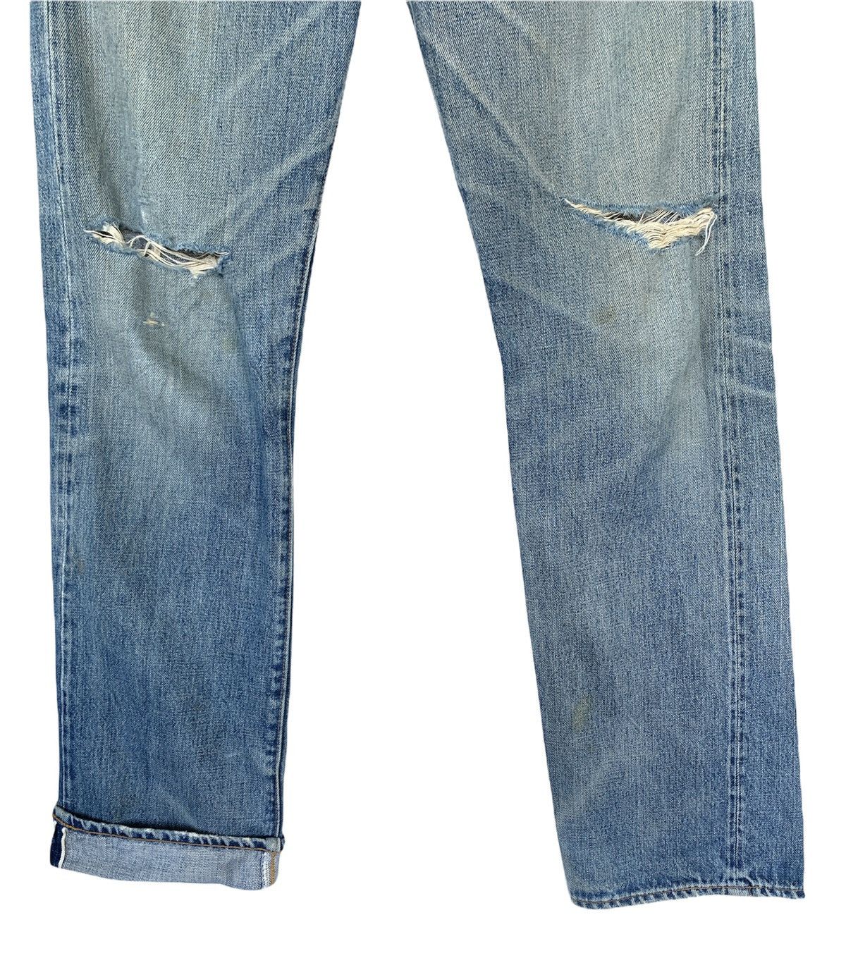 Levi's Vintage Levis 501XX Big E Selvedge Distressed Denim Size US 30 / EU 46 - 3 Thumbnail