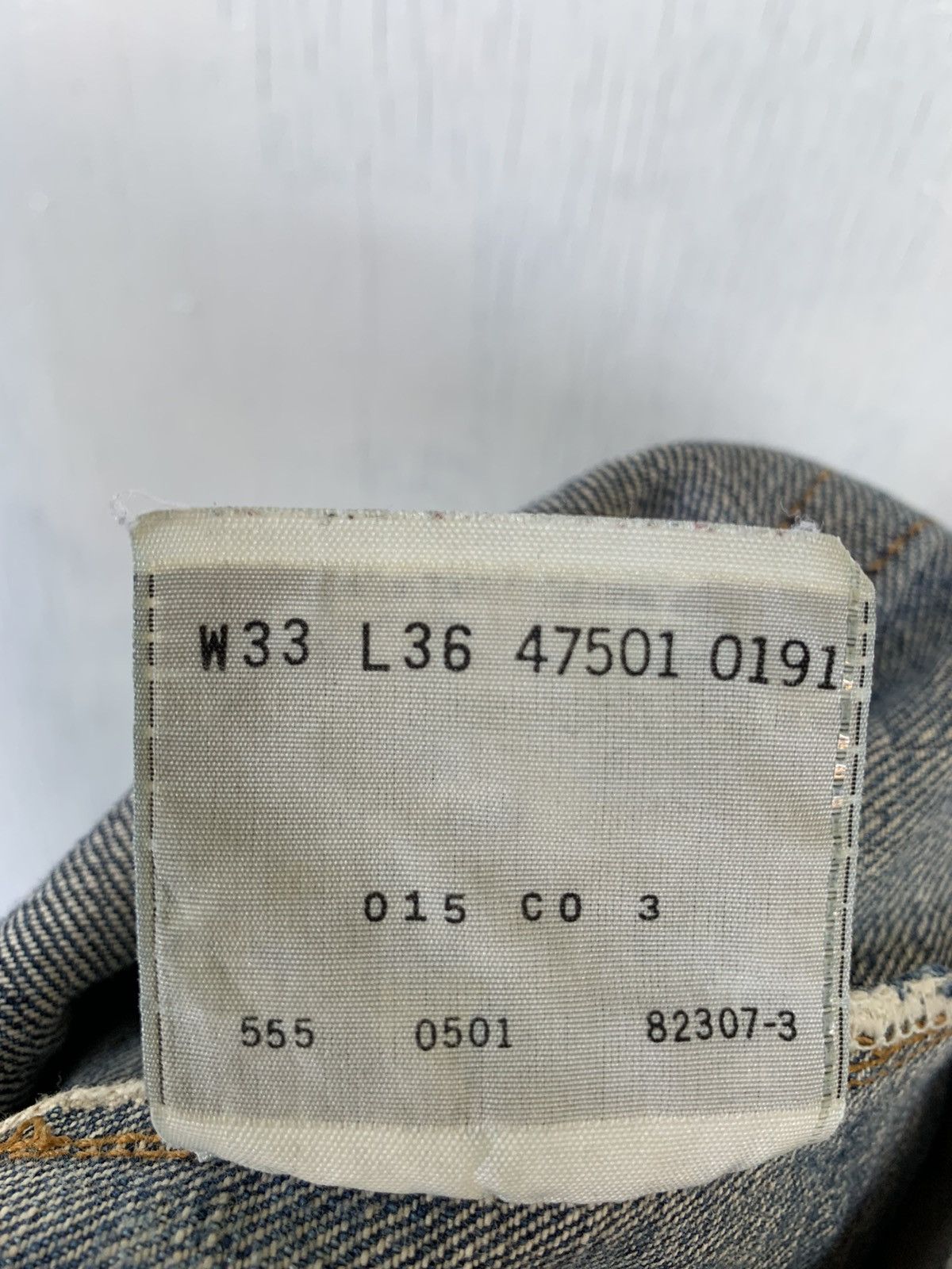 Levi's Vintage Levis 501XX Big E Selvedge Distressed Denim Size US 30 / EU 46 - 25 Thumbnail