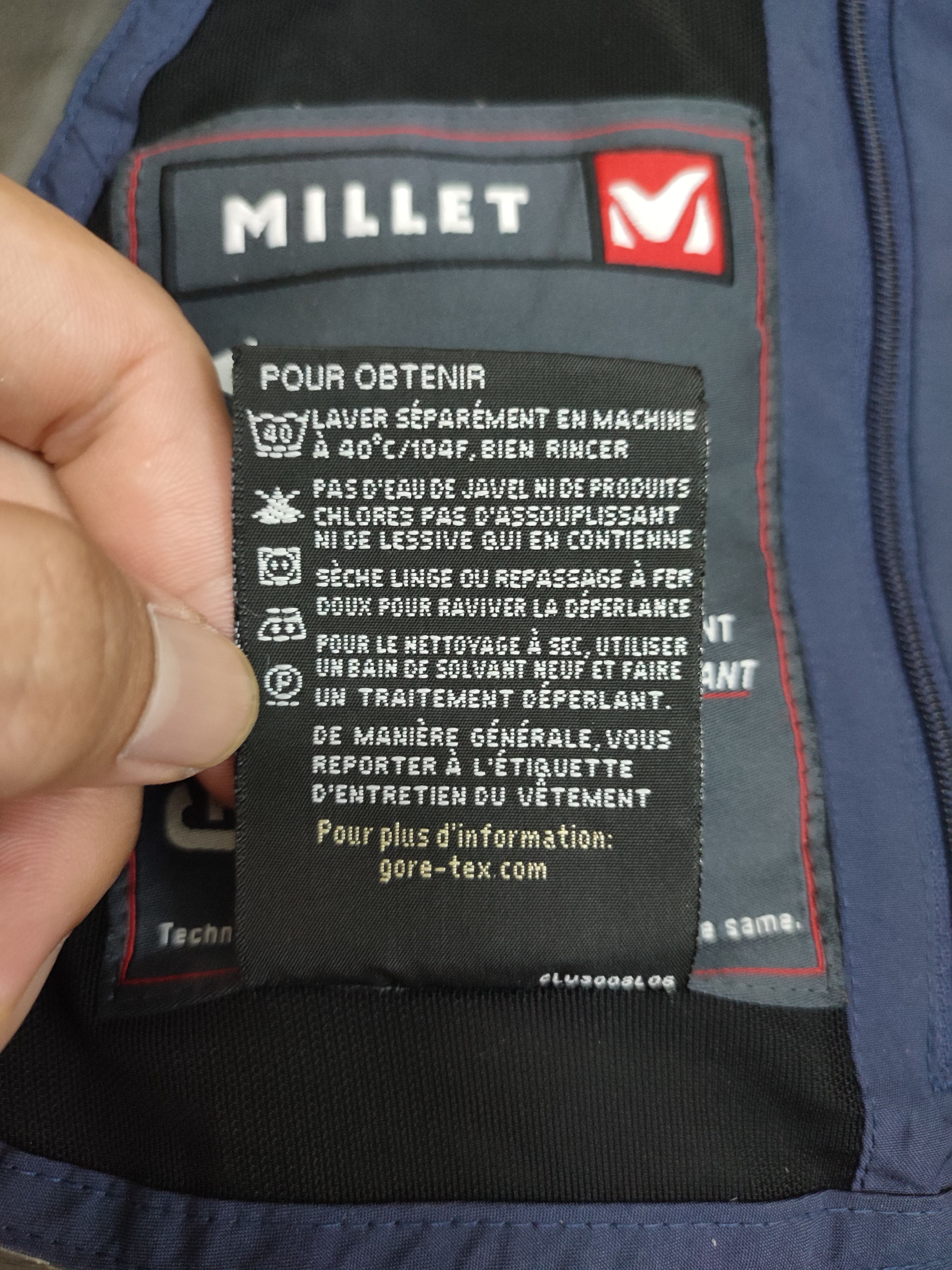 Goretex Gore-Tex Millet Windbreaker Vintage Size US M / EU 48-50 / 2 - 4 Thumbnail
