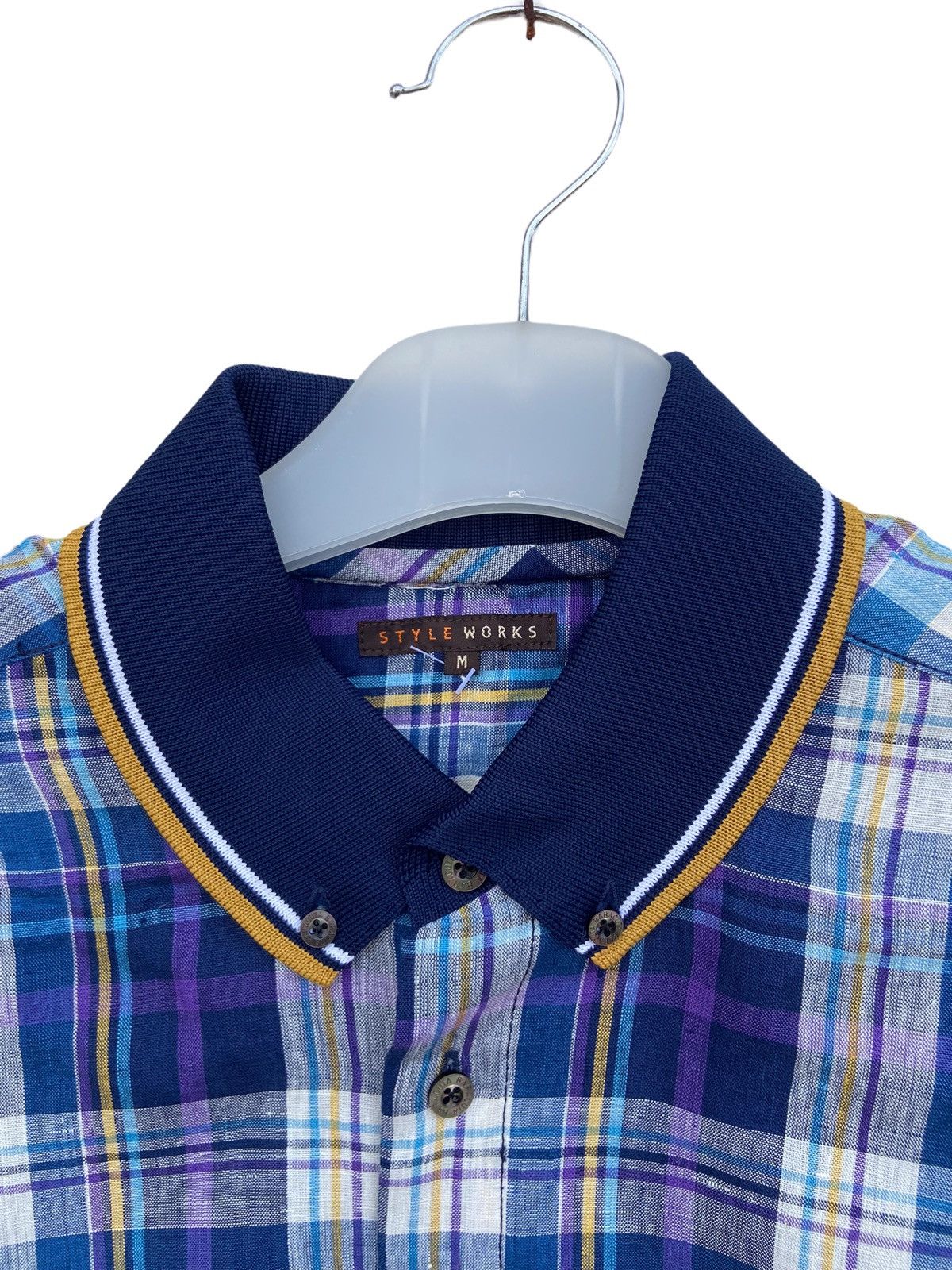 Baracuta Baracuta Style Work Linen Shirt Size US M / EU 48-50 / 2 - 3 Thumbnail