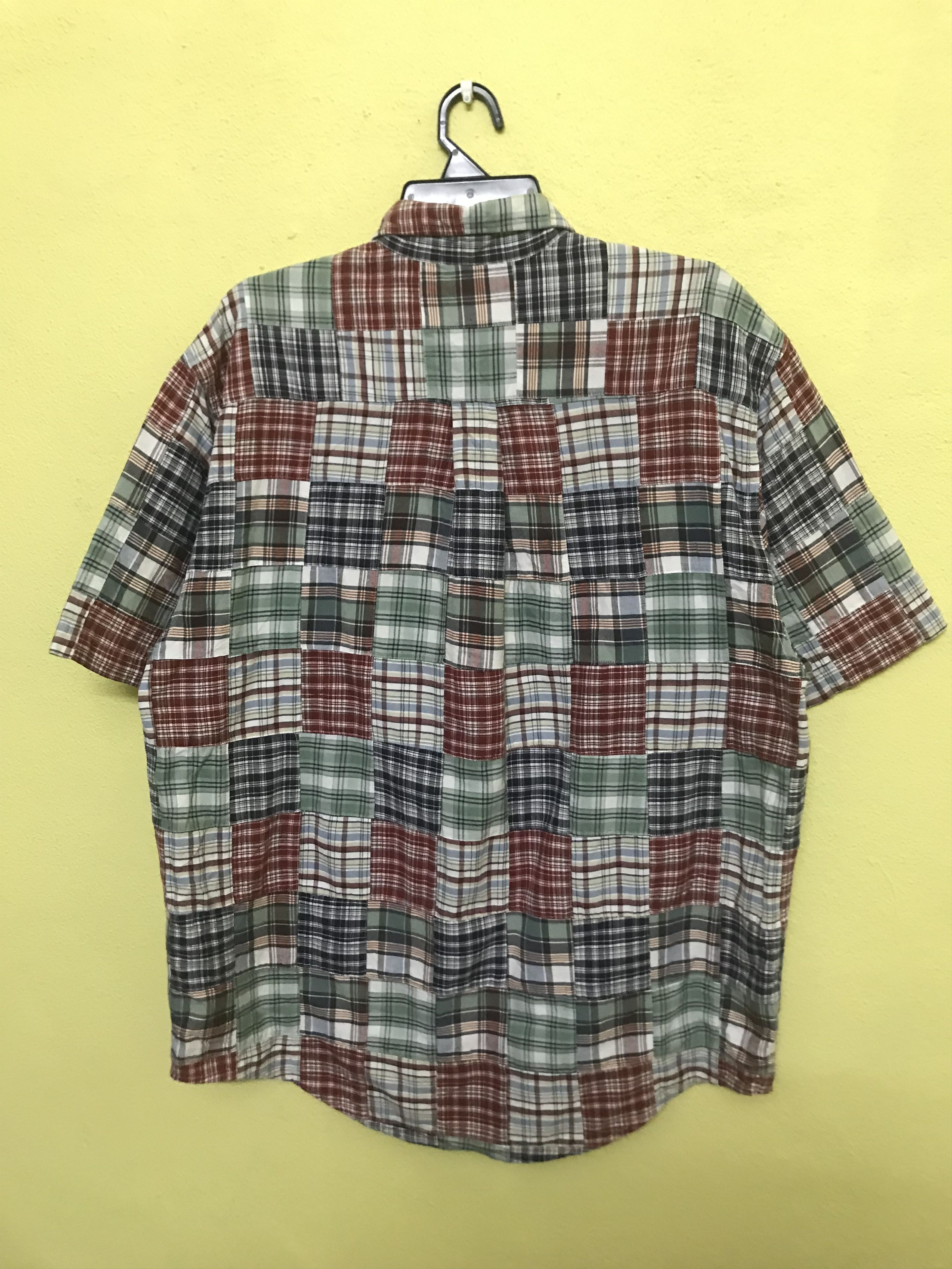 Eddie Bauer EDDIE BAUER PATCHWORK SHIRT Size US XL / EU 56 / 4 - 2 Thumbnail