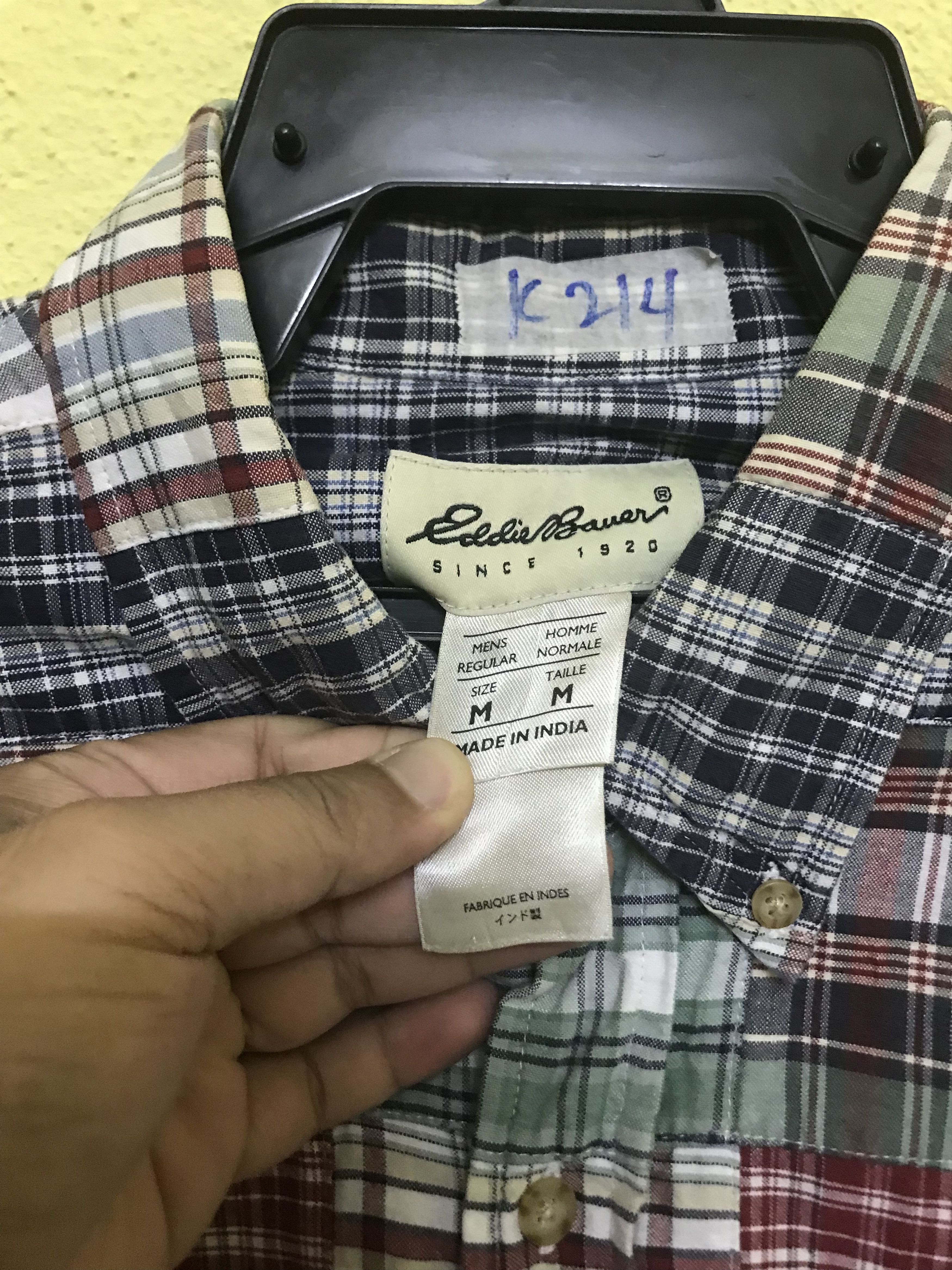 Eddie Bauer EDDIE BAUER PATCHWORK SHIRT Size US XL / EU 56 / 4 - 4 Thumbnail