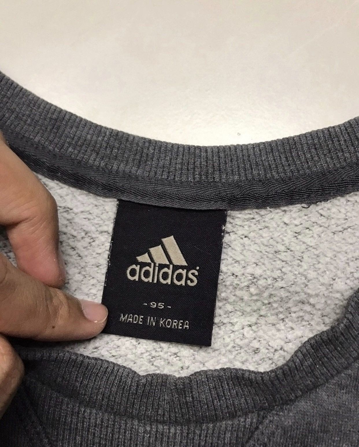 Vintage Vintage 00s Adidas Crewneck sweatshirt Size US M / EU 48-50 / 2 - 2 Thumbnail