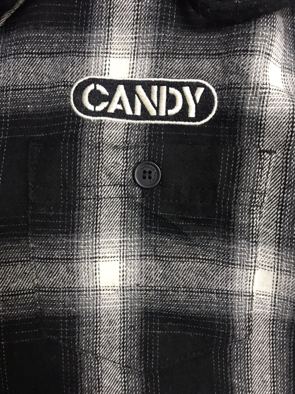 Japanese Brand × Seditionaries CANDY STRIPPER Japan Shadow Plaid Gothic Emo Parka Size US M / EU 48-50 / 2 - 7 Thumbnail