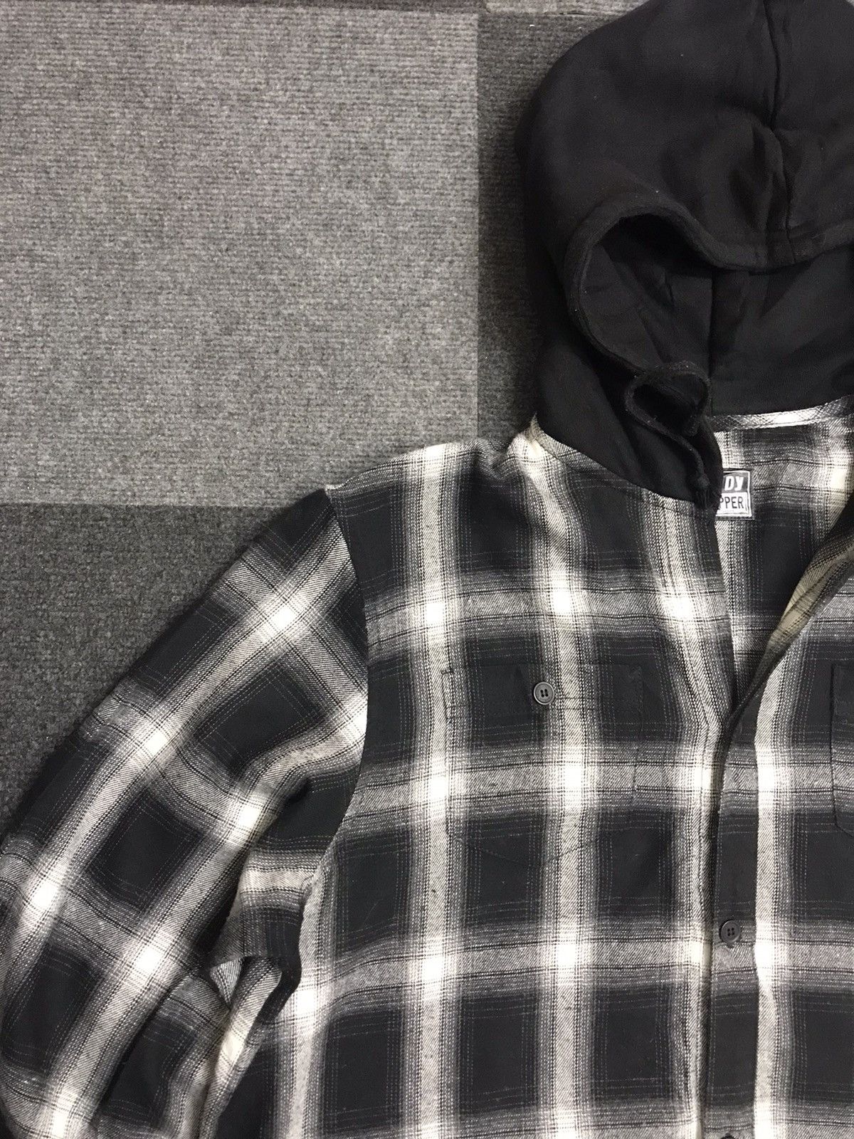 Japanese Brand × Seditionaries CANDY STRIPPER Japan Shadow Plaid Gothic Emo Parka Size US M / EU 48-50 / 2 - 4 Thumbnail