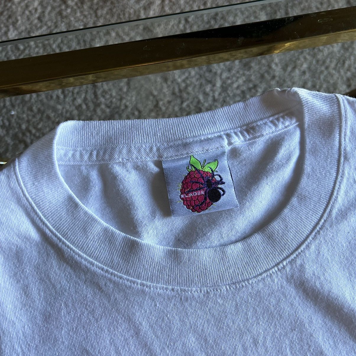 Drain Gang BLADEE SPiDERR TEE WHiTE Made in USA Size US L / EU 52-54 / 3 - 13 Thumbnail