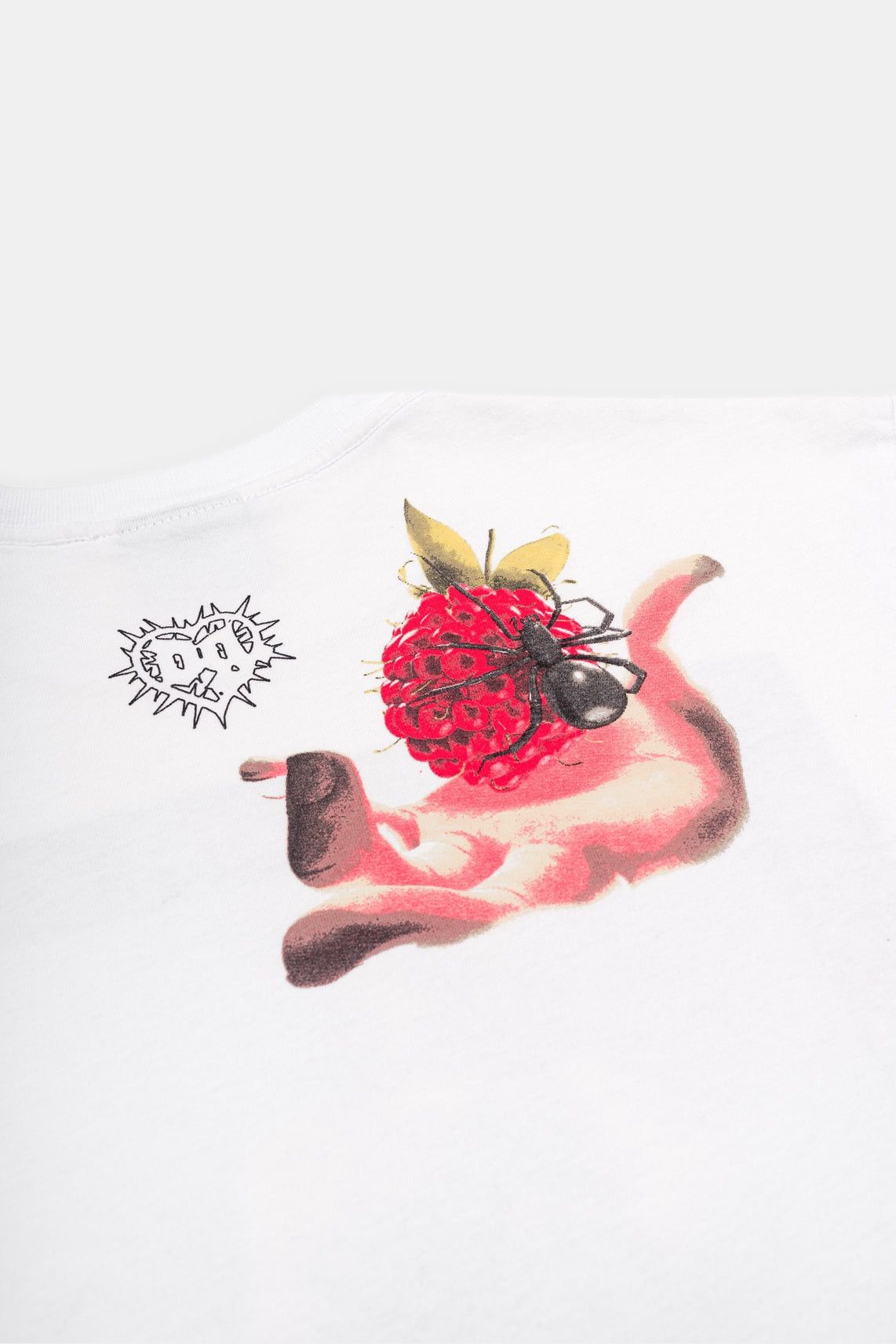 Drain Gang BLADEE SPiDERR TEE WHiTE Made in USA Size US L / EU 52-54 / 3 - 6 Thumbnail