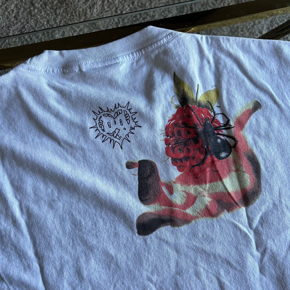 Drain Gang BLADEE SPiDERR TEE WHiTE Made in USA Size US L / EU 52-54 / 3 - 12 Thumbnail