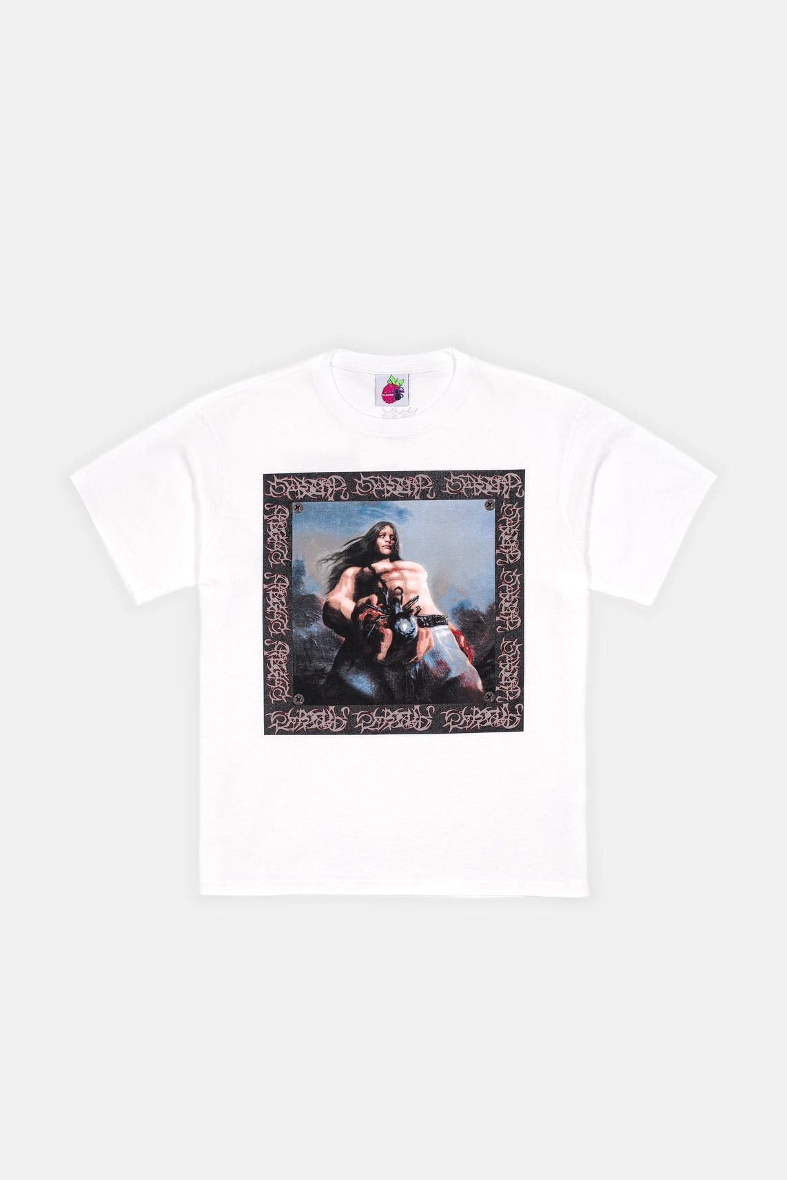 Drain Gang BLADEE SPiDERR TEE WHiTE Made in USA Size US L / EU 52-54 / 3 - 1 Thumbnail
