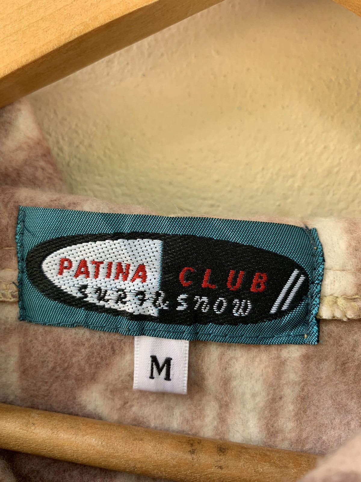Vintage Vtg Navajo PatinaClub Printed Fleece Hoodie americanwest Size US L / EU 52-54 / 3 - 4 Thumbnail