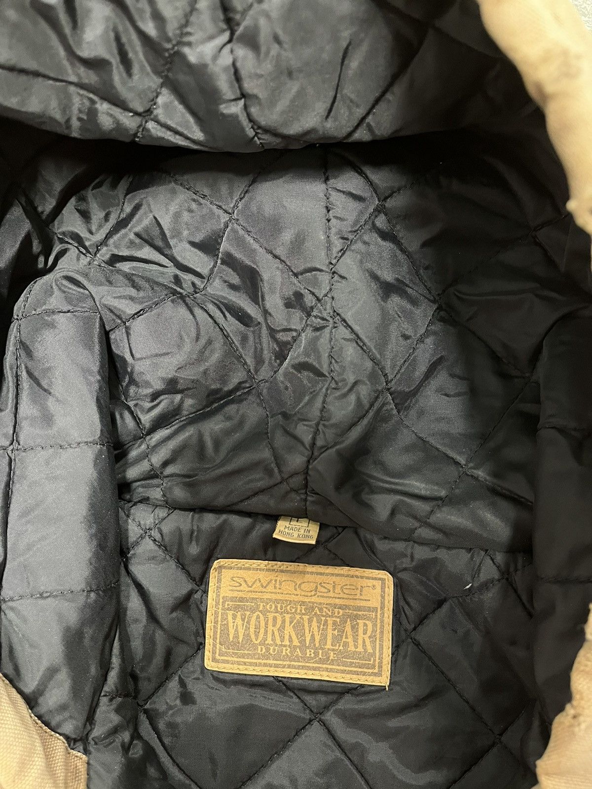 Carhartt × Vintage Vintage Faded Distressed Brown Carhartt Style Jacket Large Size US L / EU 52-54 / 3 - 3 Thumbnail