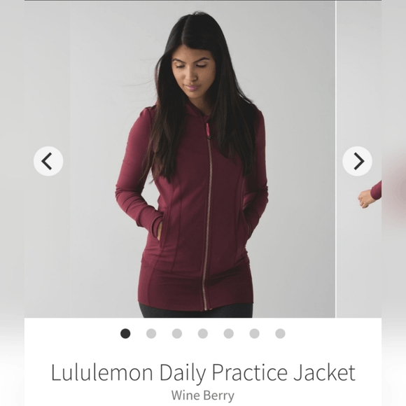 Lululemon shops Daily Practice Jacket