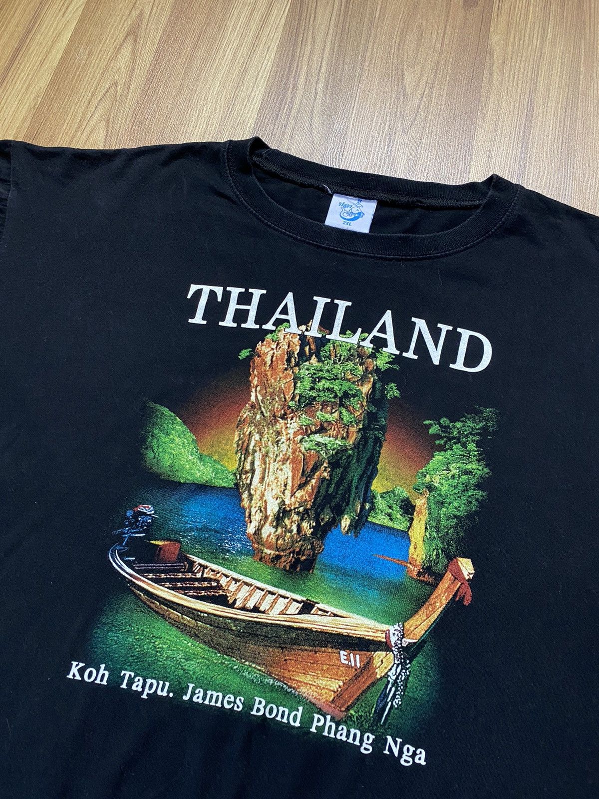 Other Vintage James Bond Island Thailand Single Stitch T Shirt Tee Size US XXL / EU 58 / 5 - 2 Thumbnail