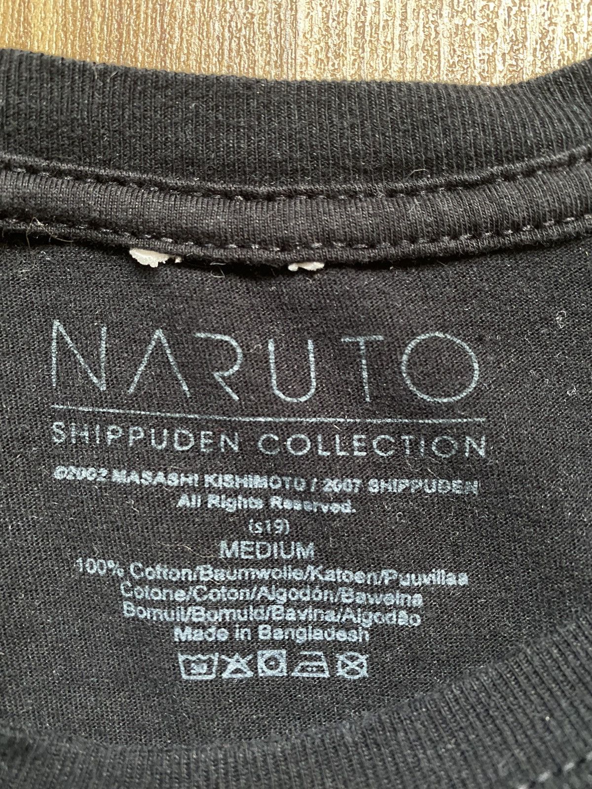 Anime Y2K Naruto Shippuden Manga T Shirt One Piece Death Note Size US M / EU 48-50 / 2 - 6 Thumbnail
