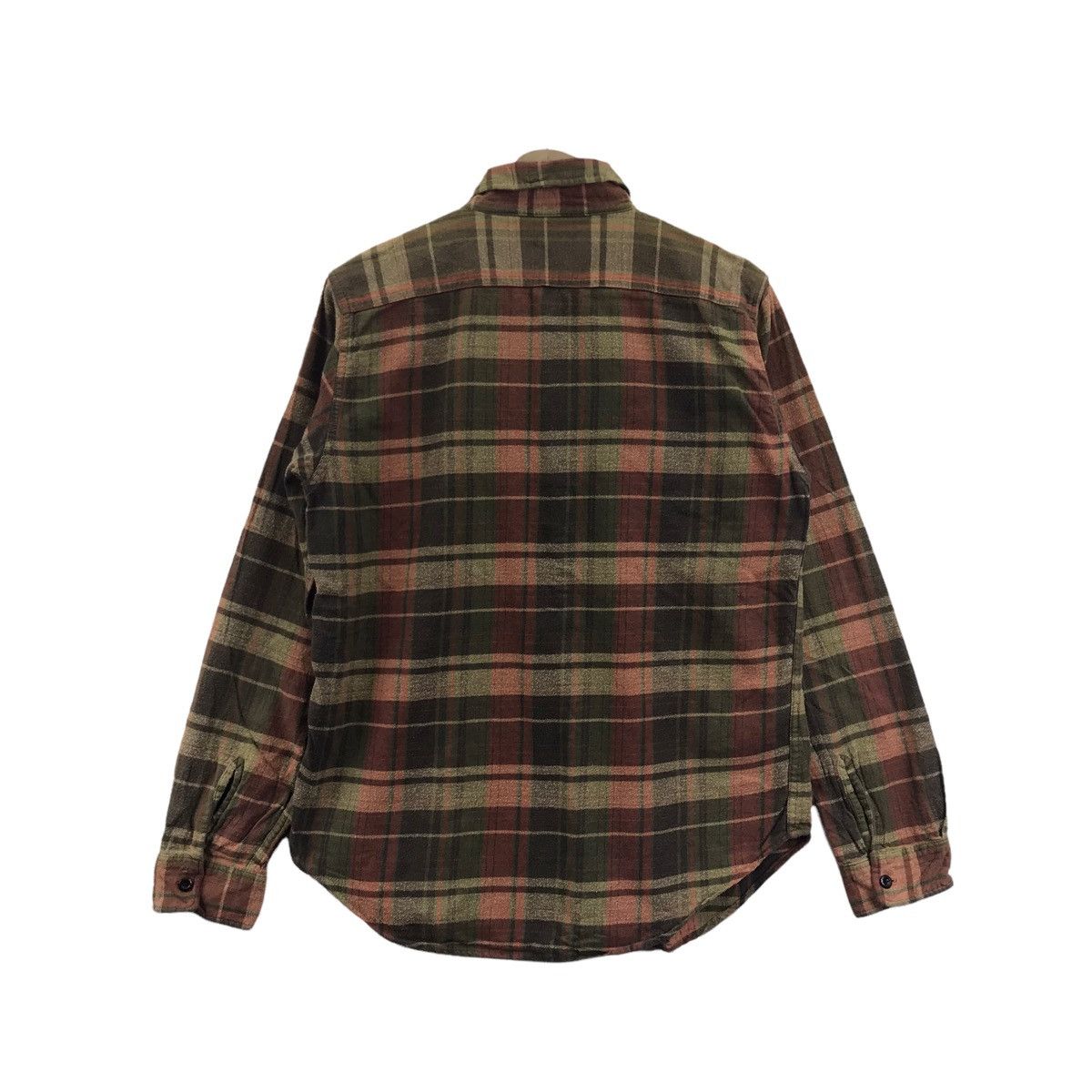 Oshkosh OSHKOSH CLASSIC WESTERN SnapButton Flannel Check TartanShirt Size US L / EU 52-54 / 3 - 6 Thumbnail