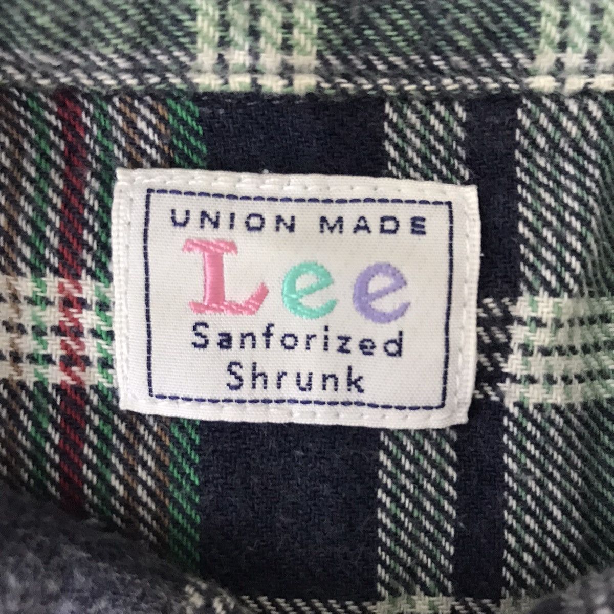 Lee LEE WESTERN WEAR Snap Button Flannel Check TartanShirt Union Size US M / EU 48-50 / 2 - 5 Thumbnail