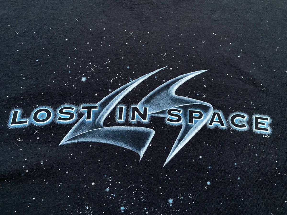 Vintage Vintage Y2K 1998 Lost In Space Movie Promo T Shirt Star Wars Size US L / EU 52-54 / 3 - 3 Thumbnail