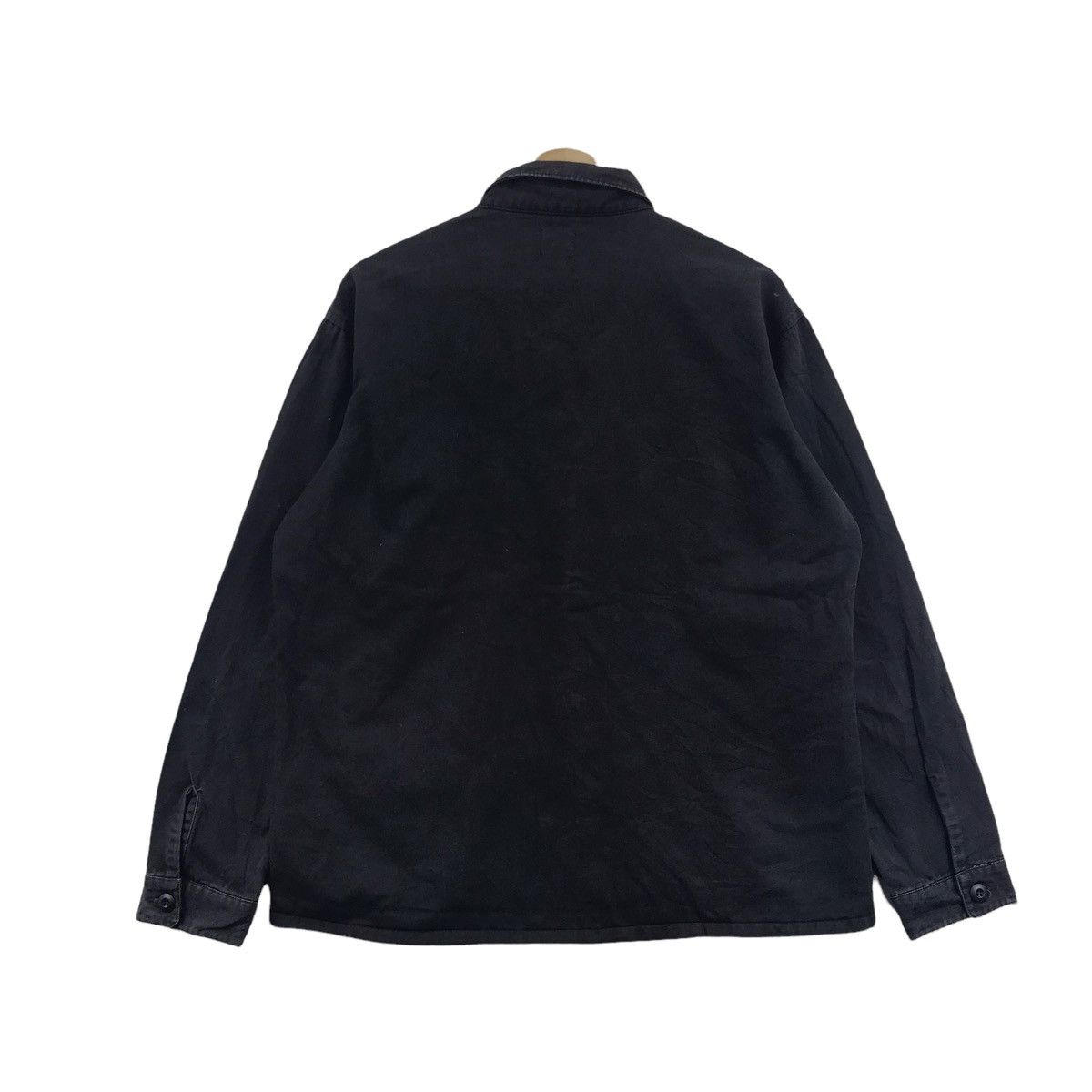 Vintage US ARMY CARR Backers Company Black Jeans Jacket Size US L / EU 52-54 / 3 - 8 Thumbnail
