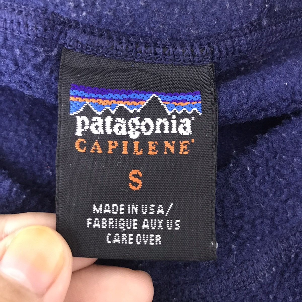 Patagonia Vtg PATAGONIA CAPILENE USA SnapButton Fleece LightSweatshirt Size US S / EU 44-46 / 1 - 4 Thumbnail