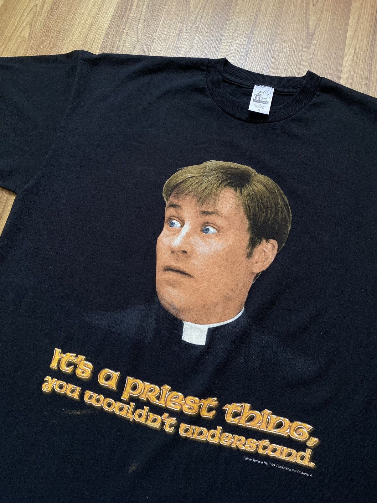 Vintage Vintage Y2K Father Ted TV Series T Shirt Rap Hip Hop Tee XL Size US XL / EU 56 / 4 - 2 Thumbnail