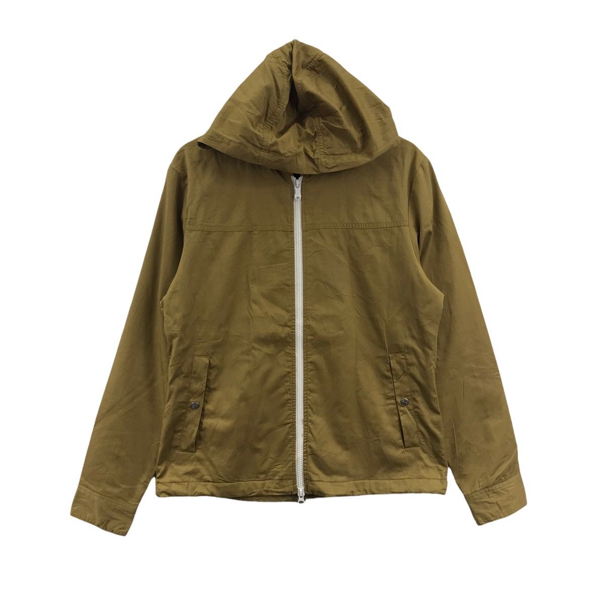 Japanese Brand TK MIX PICE Stripes Japanese Brand Bomber Hooded Jacket Size US M / EU 48-50 / 2 - 1 Thumbnail