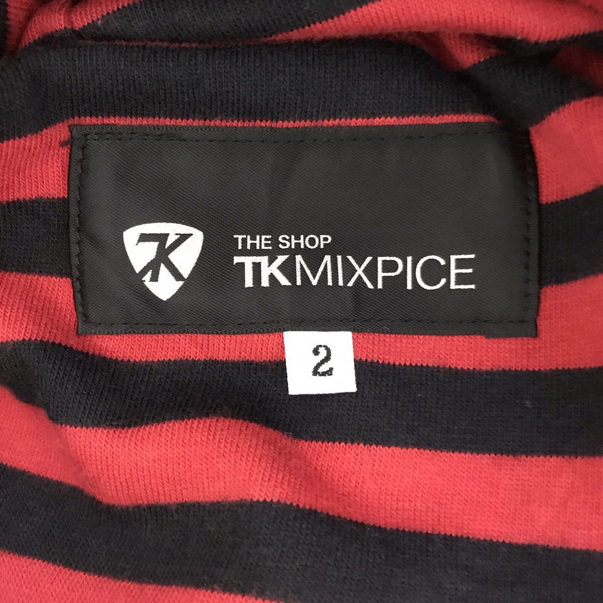 Japanese Brand TK MIX PICE Stripes Japanese Brand Bomber Hooded Jacket Size US M / EU 48-50 / 2 - 5 Thumbnail