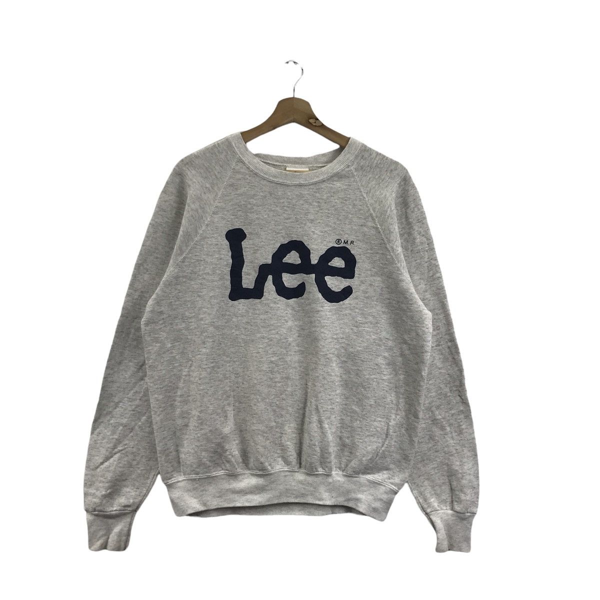 Lee Vintage LEE USA Midweight Cotton Jeans Big Print Sweatshirt Size US L / EU 52-54 / 3 - 1 Thumbnail