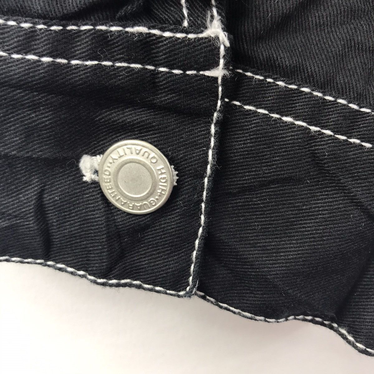 Japanese Brand JAPANESE BRAND Stitches Fancy Bondage Punk Black Jeans Denim Size US L / EU 52-54 / 3 - 4 Thumbnail
