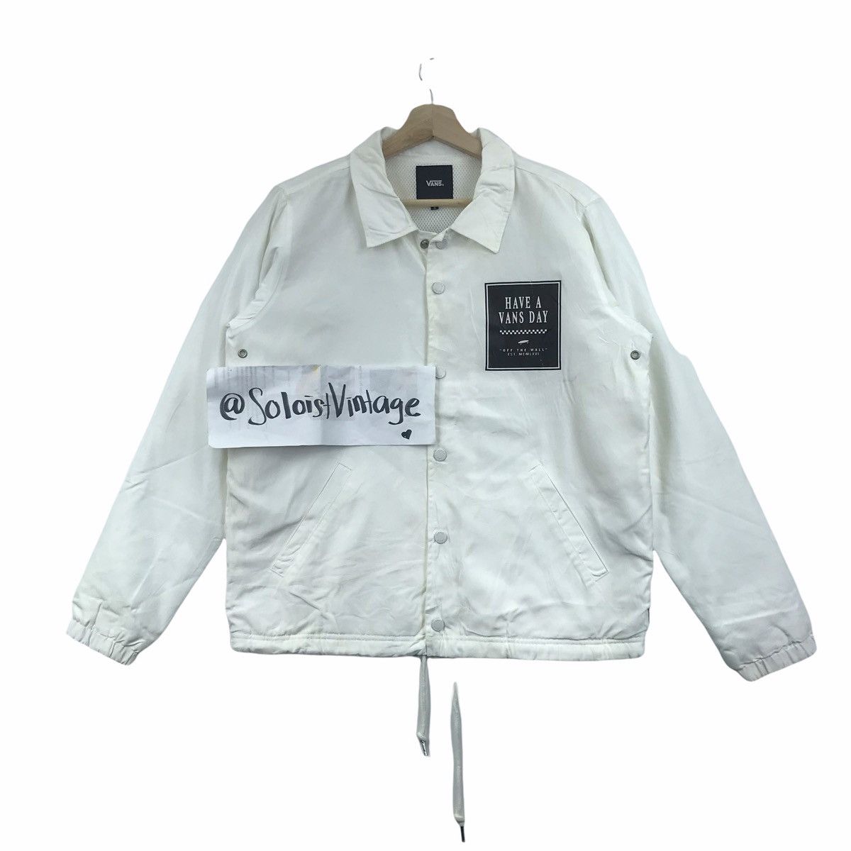Vans VANS HAVE A NICE DAY Skateboard Skate Varsity Jacket Size US S / EU 44-46 / 1 - 1 Thumbnail