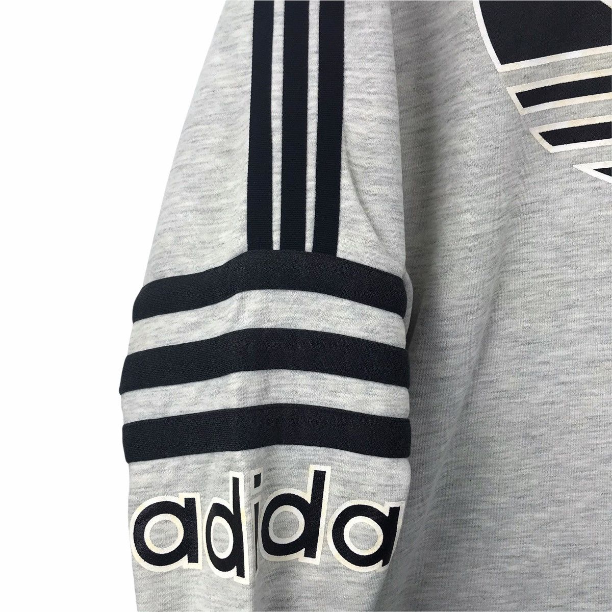 Adidas Vintage ADIDAS TREFOIL 3 Stripes Sportswear Sweatshirt Size US L / EU 52-54 / 3 - 2 Thumbnail