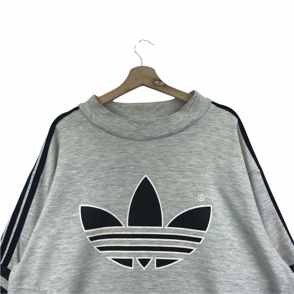 Adidas Vintage ADIDAS TREFOIL 3 Stripes Sportswear Sweatshirt Size US L / EU 52-54 / 3 - 3 Thumbnail