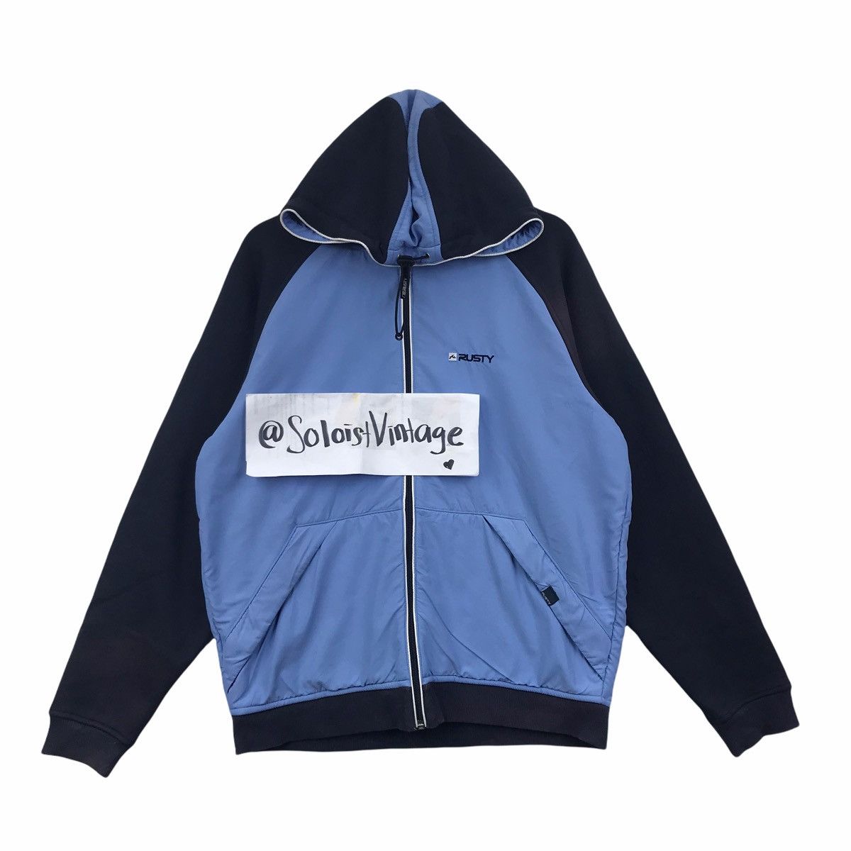 Rusty RUSTY USA SURF Surfing Beach Hoodie Sweatshirt Size US M / EU 48-50 / 2 - 1 Thumbnail
