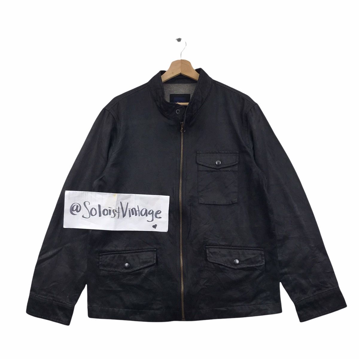 GAP DESIGNER Core Workware Black Jeans Jacket