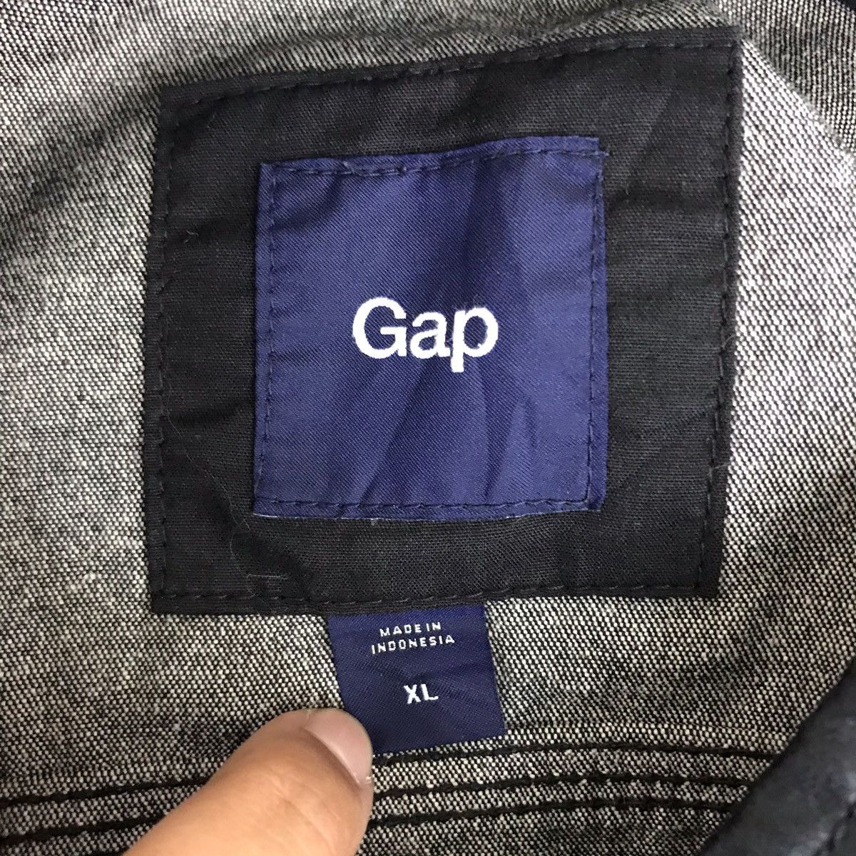 Gap GAP DESIGNER Core Workware Black Jeans Jacket Size US XL / EU 56 / 4 - 3 Thumbnail