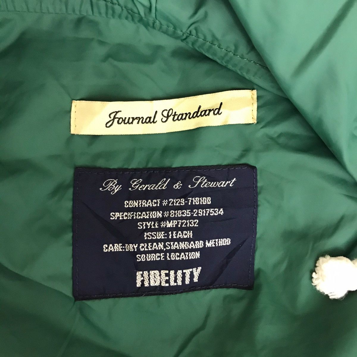 Japanese Brand × Journal Standard JOURNAL STANDARD Japanese Brand Canvas Hoodie Jacket Size US M / EU 48-50 / 2 - 4 Thumbnail