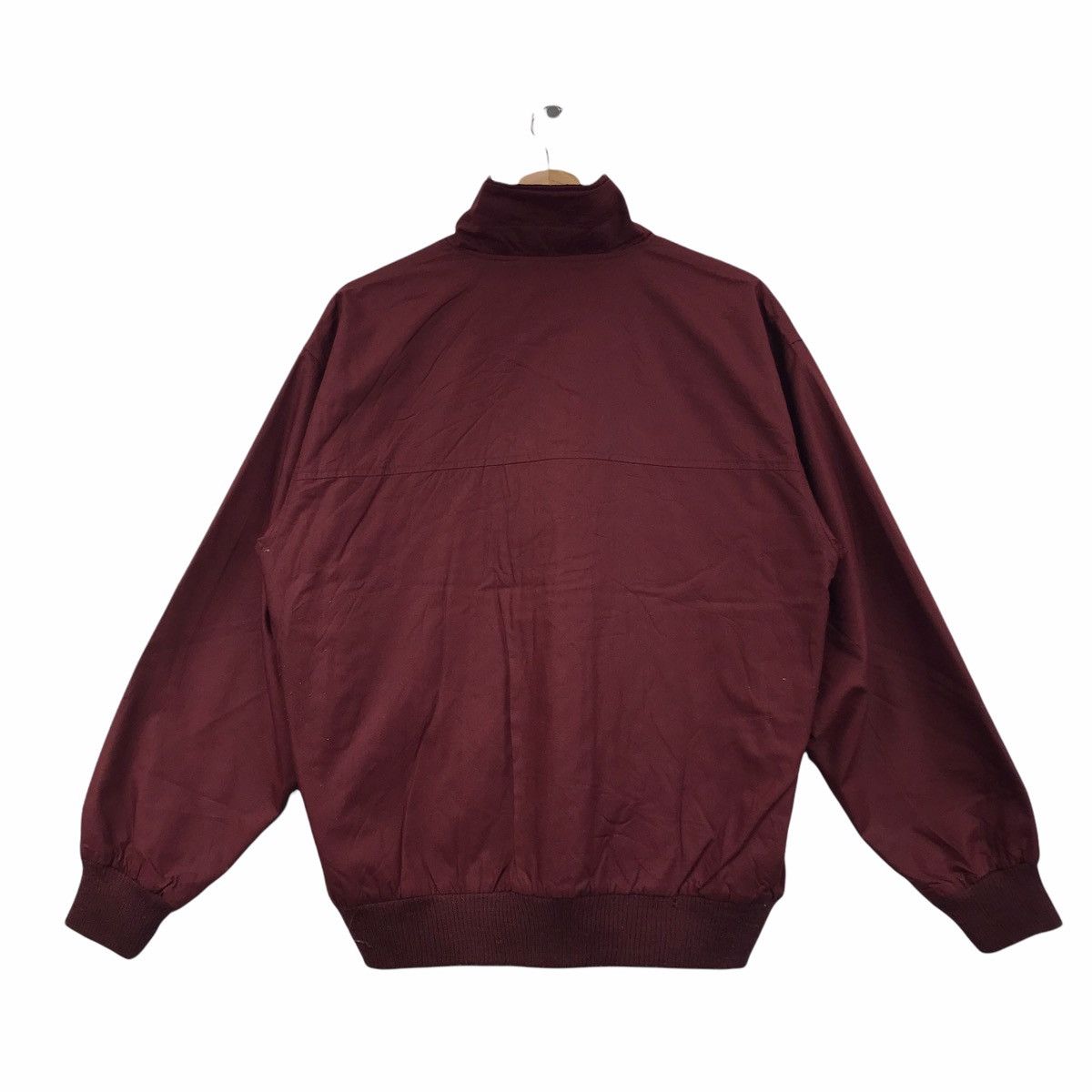 Vintage ARNOLD PALMER RENOWN Maroon Bomber Jacket Size US L / EU 52-54 / 3 - 9 Thumbnail