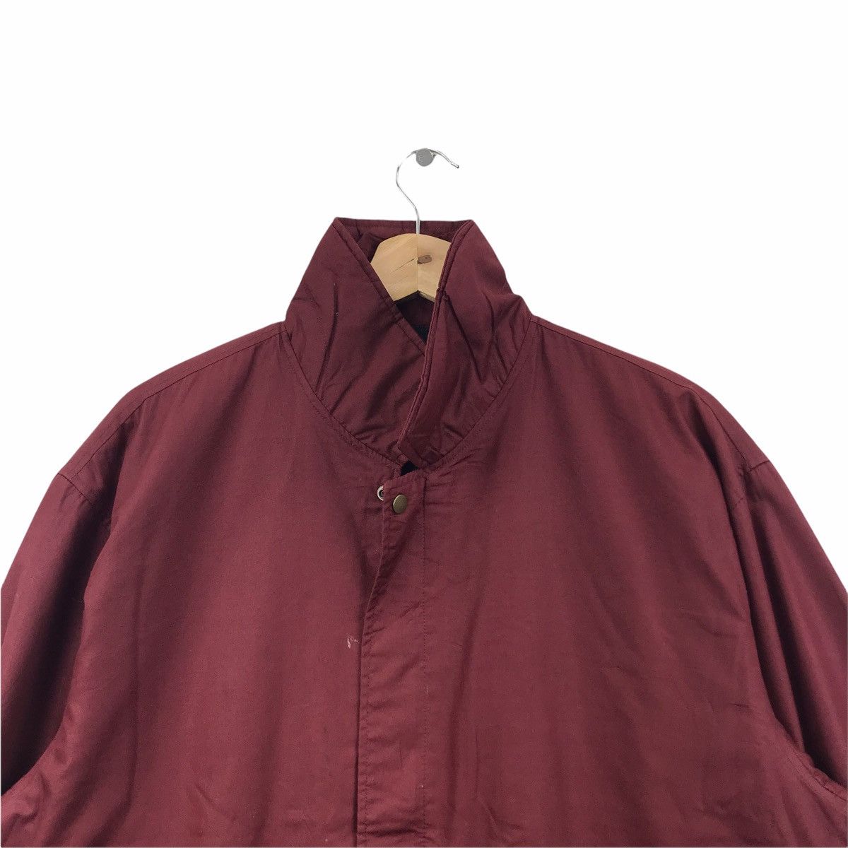 Vintage ARNOLD PALMER RENOWN Maroon Bomber Jacket Size US L / EU 52-54 / 3 - 2 Thumbnail
