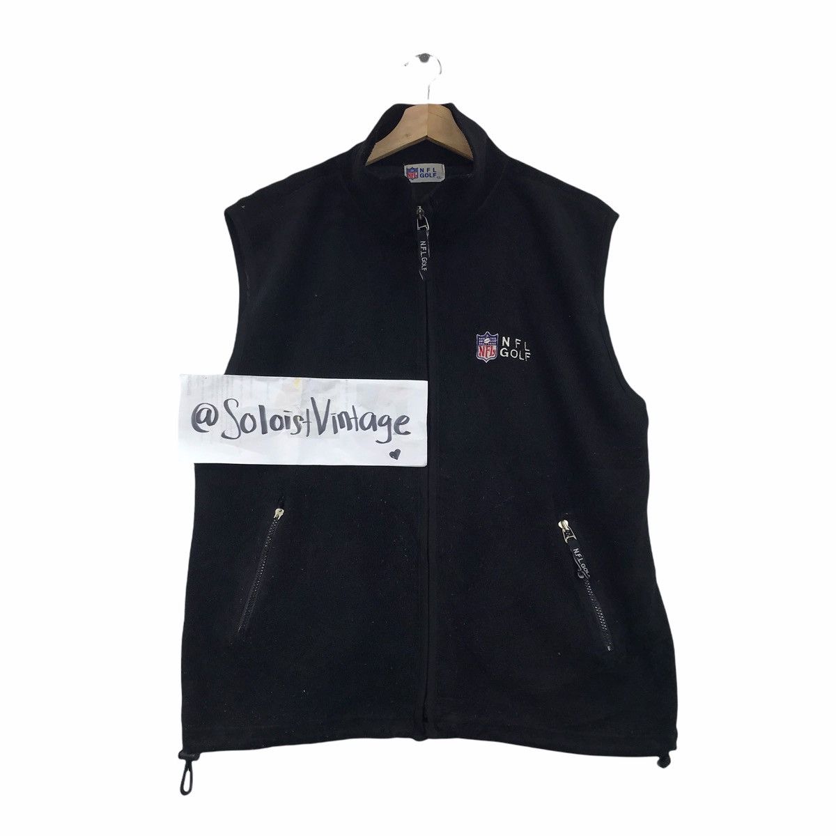 NFL NFL GOLD Football USA League Fleece Vest Size US XL / EU 56 / 4 - 1 Thumbnail