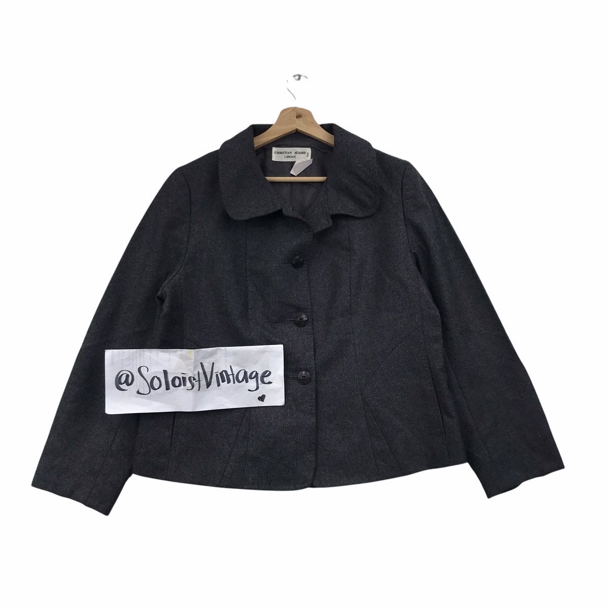 Japanese Brand CHRISTIAN AUJARD LIBERTE Japanese Brand Coat Jacket Size US M / EU 48-50 / 2 - 1 Thumbnail