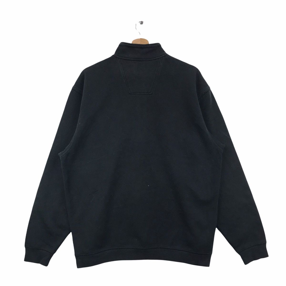 Adidas ADIDAS EQUIPMENT 3 Stripes Half Zipper Black Sweatshirt Size US L / EU 52-54 / 3 - 9 Thumbnail